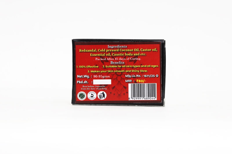 Red Sandal Soap - Image 4