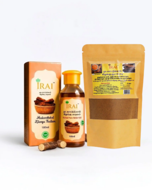 Mudavattukal Kilangu Soup Powder 100gm + Mudavattukal Kilangu Thailam 100ml